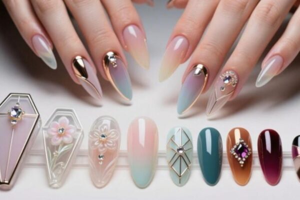 Nails Acrylic Coffin