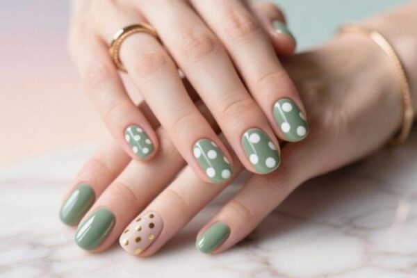 Polka Dot Nails