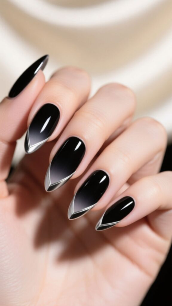 Silver-Edged Ombre