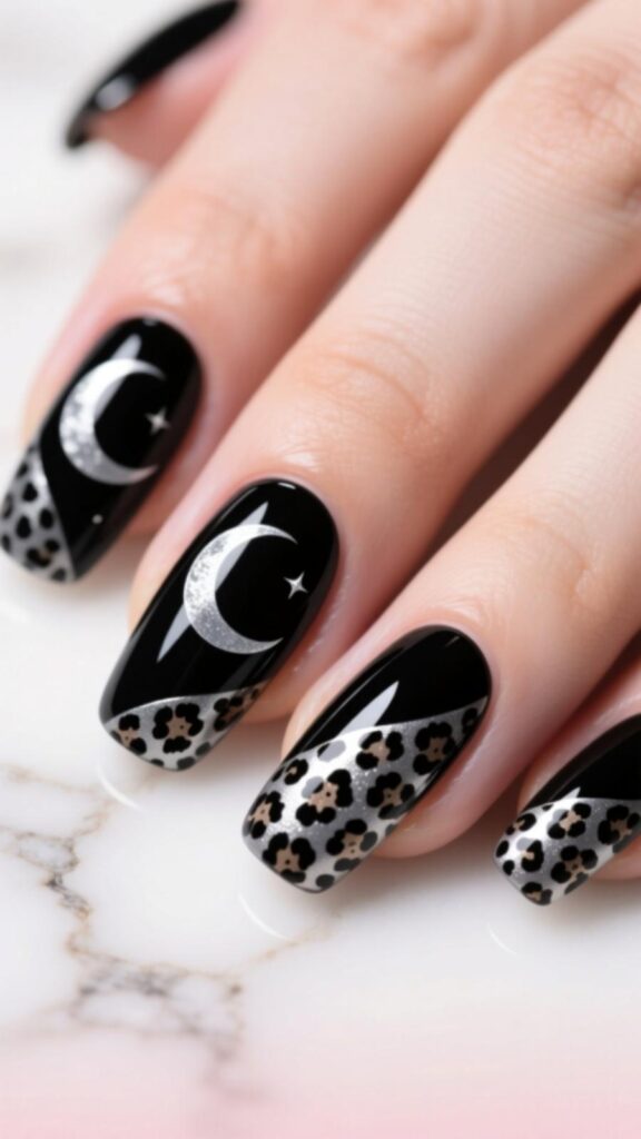 Leopard Moon Detail
