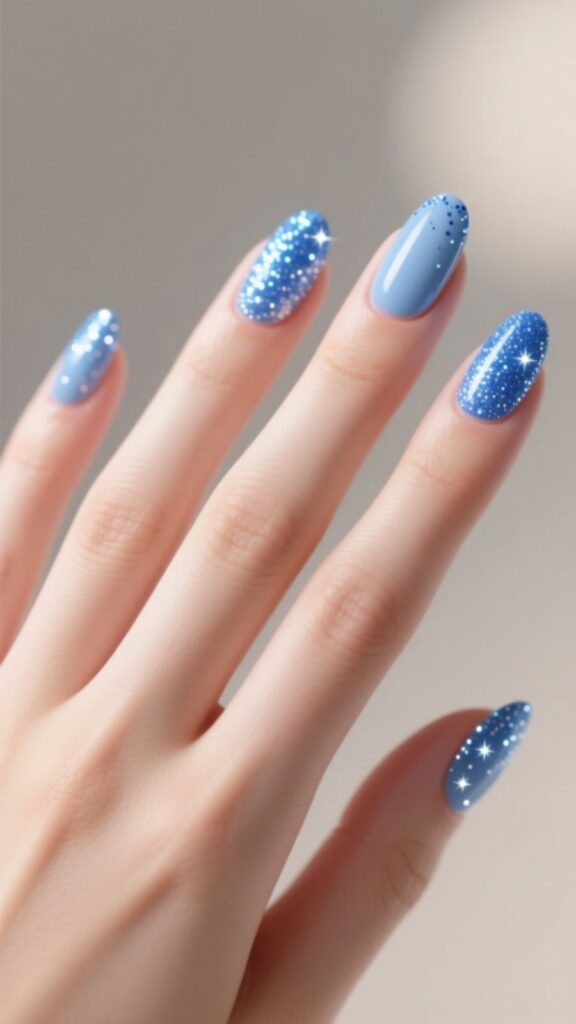 Minimalist Glitter Accent