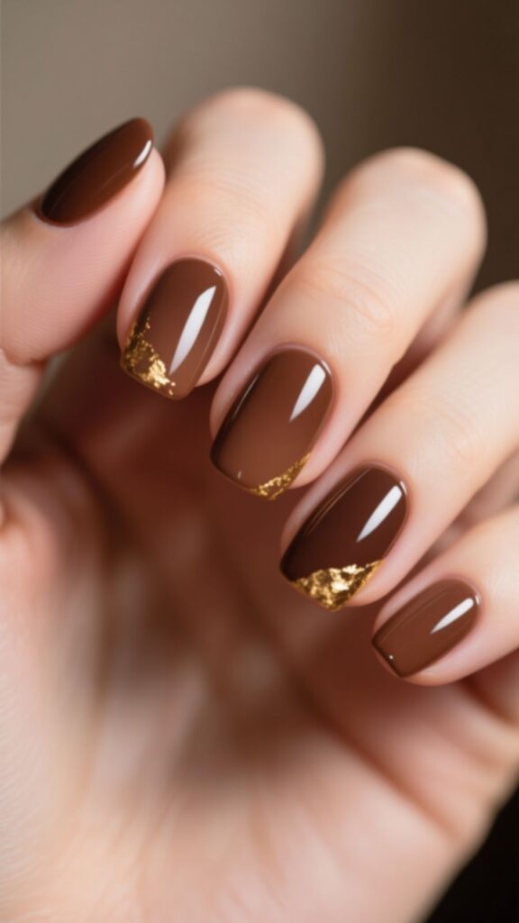 Glossy Chocolate Brown