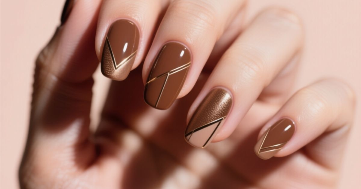 Brown Nail Designs