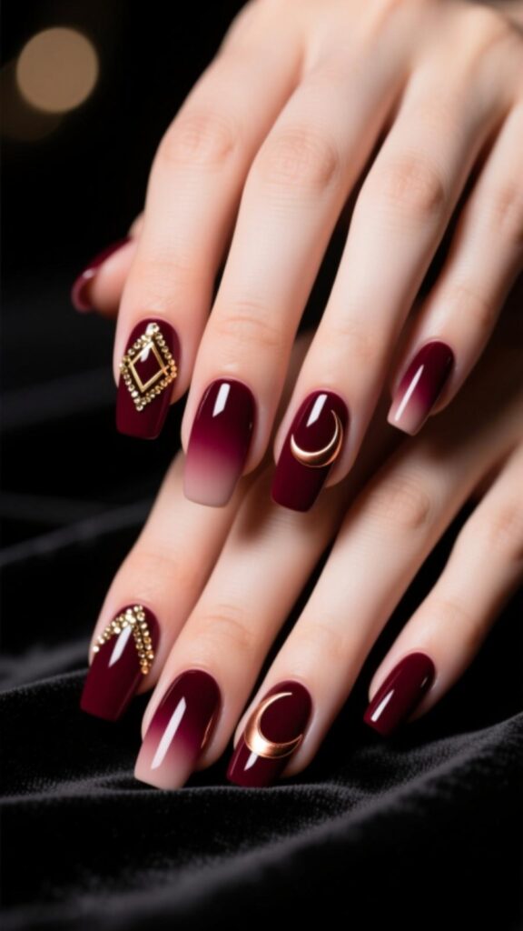 Burgundy Nail Shades Explained