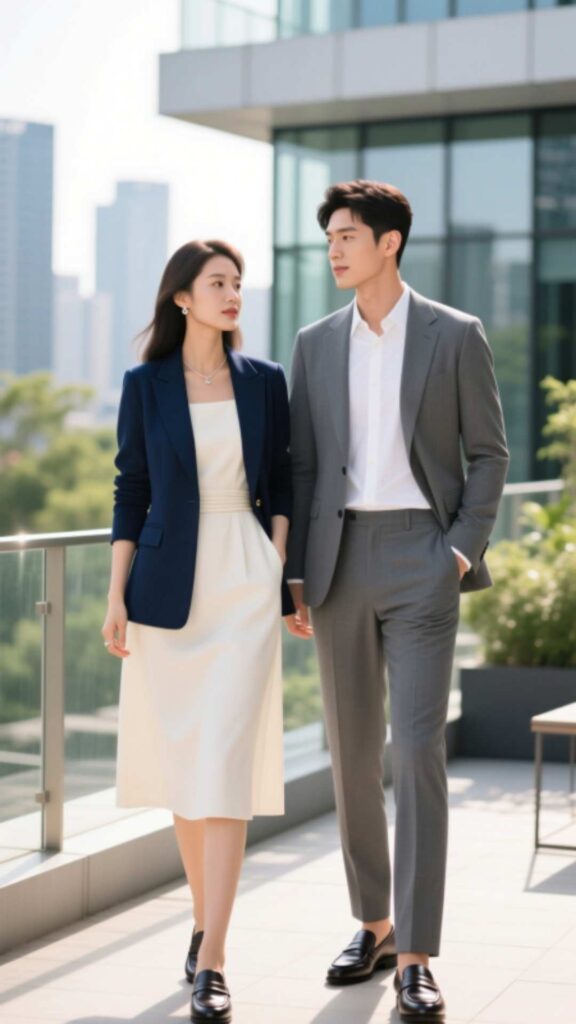 Midi Dress with Blazer