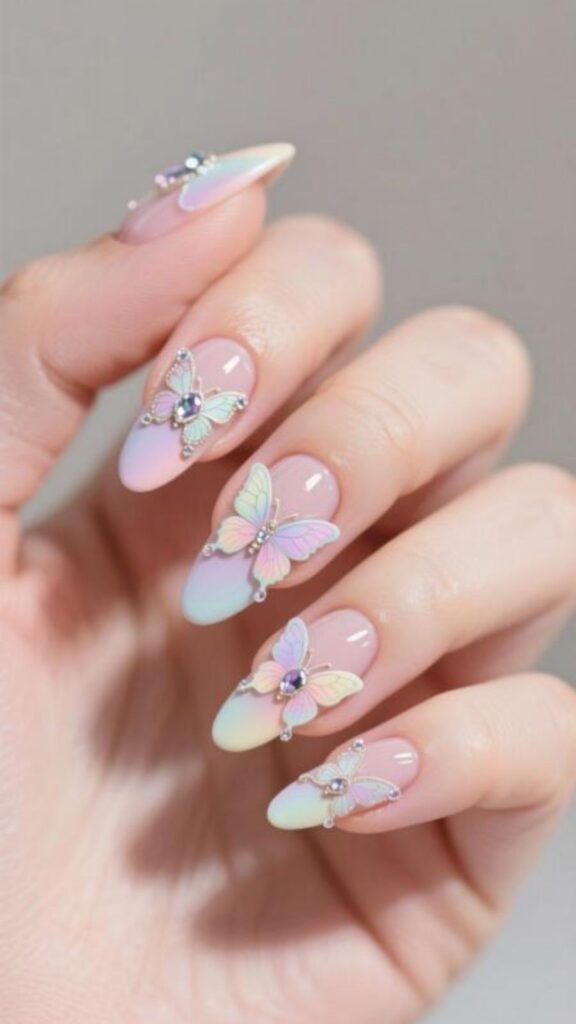 Crystal Charm Wings