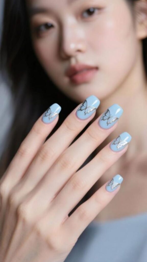 Minimal Blue Detail