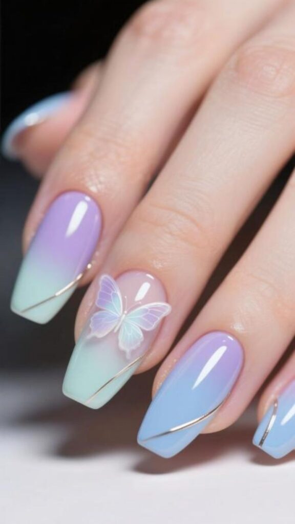 Soft Square Blue