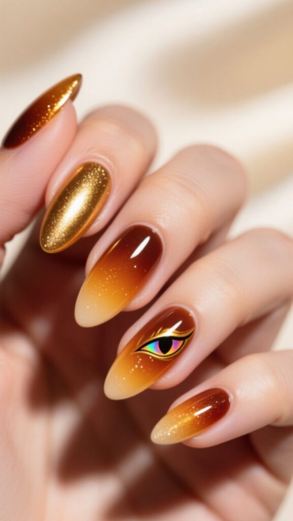 Molten Amber Ombre