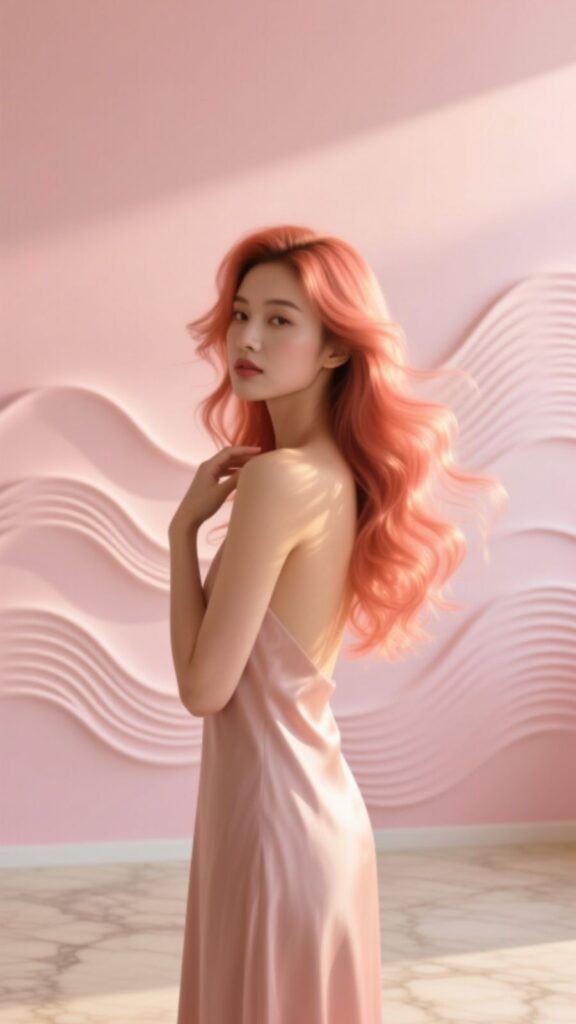 Soft Waves Pink Vibes