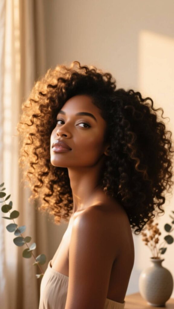 Curls Radiate Confidence