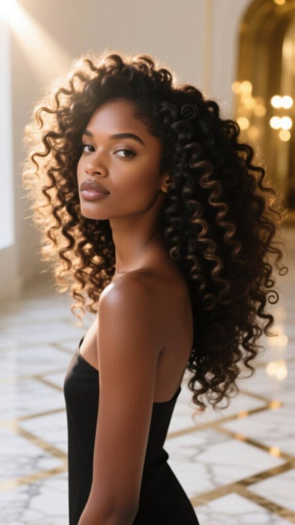 Curly Chic Framing Beauty
