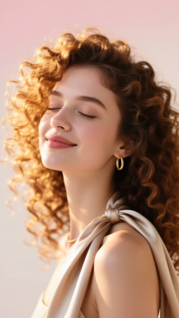 Bouncy and Vibrant Curls