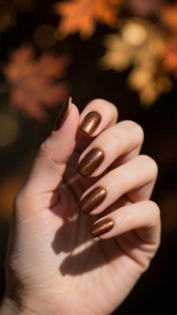  Metallic Brown Glow
