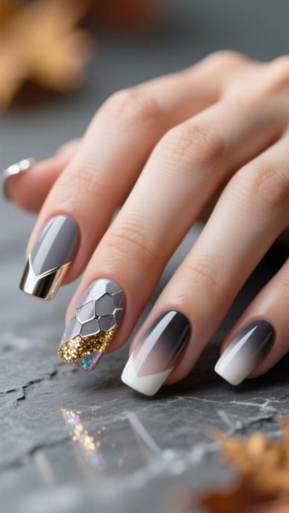 Smoky Gray Glam