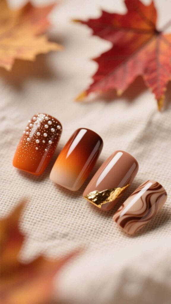 Pumpkin Spice Ombre