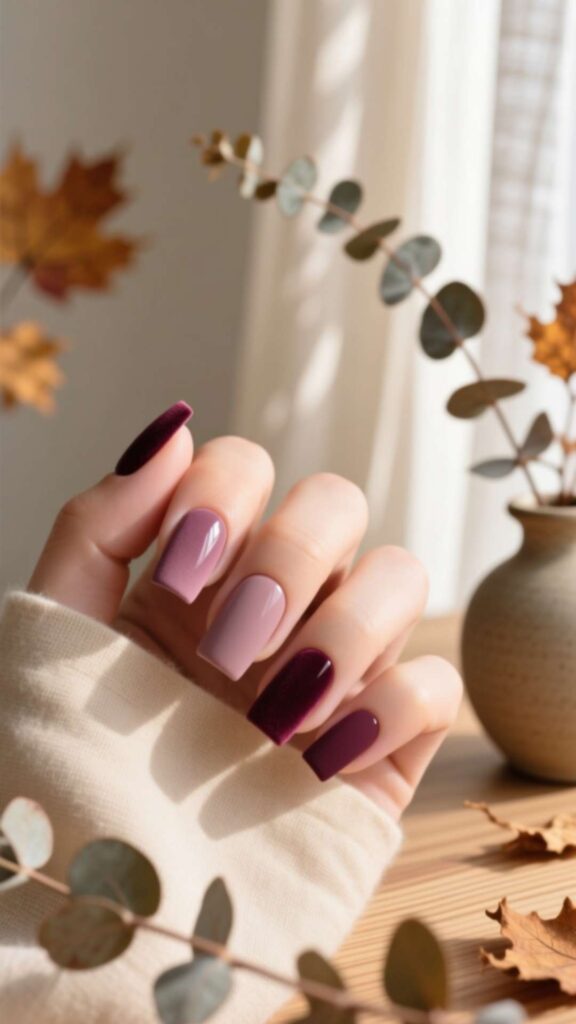  Mauve and Matte Accents