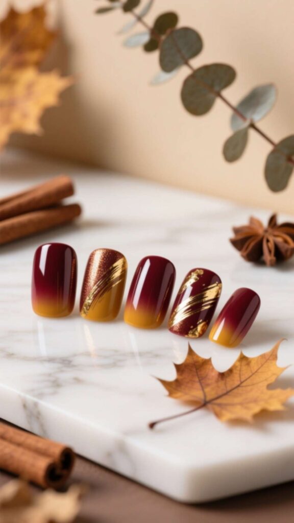 Maroon and Mustard Mix