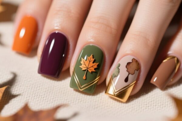 Fall Nails Square