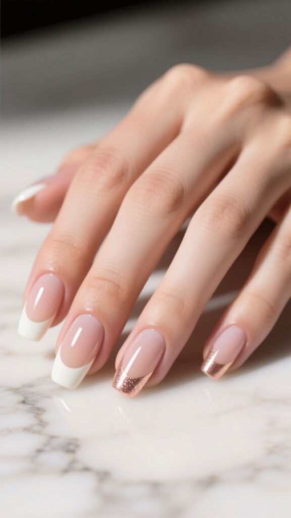Nude Elegant French Nails