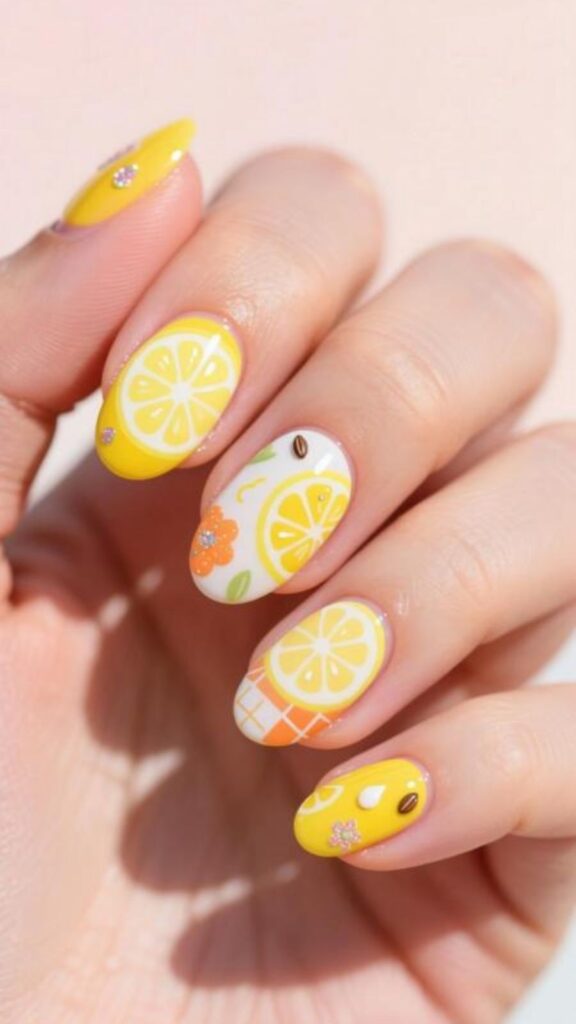 Sunny Lemon Mosaic