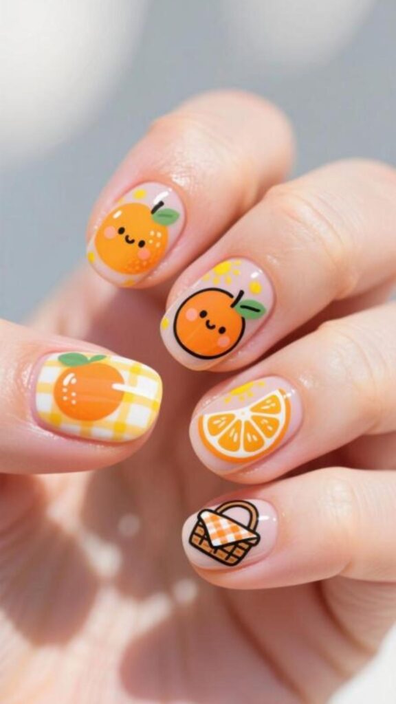 Picnic-Inspired Oranges