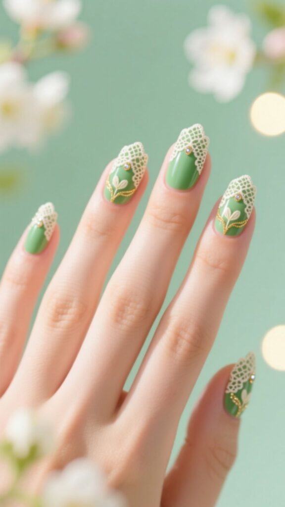 Delicate Lace Accents