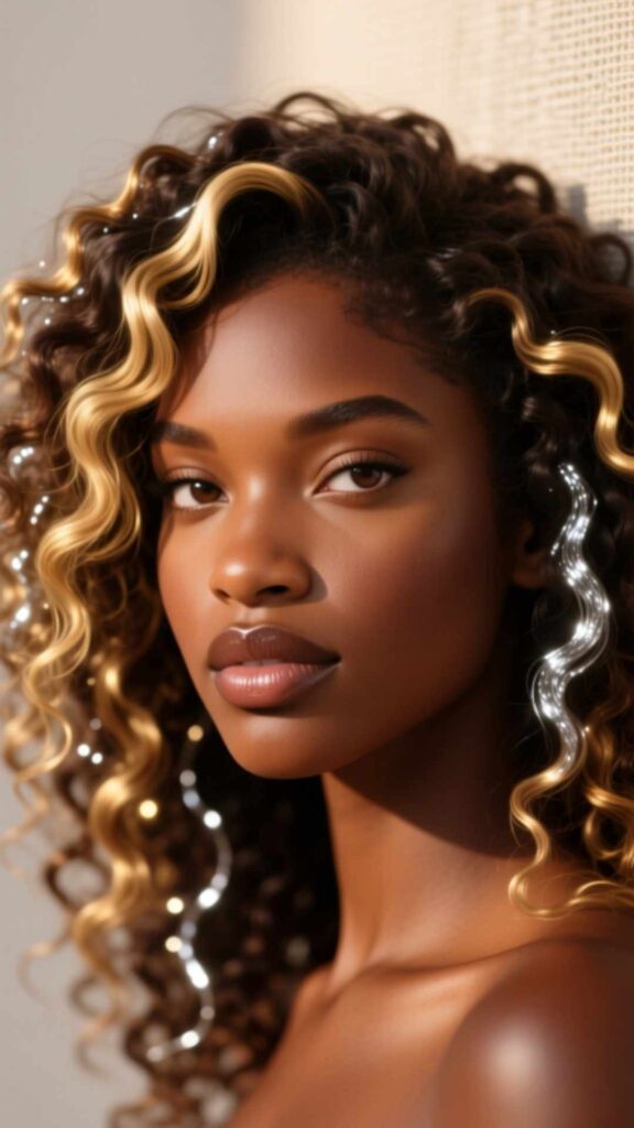 Ash Blonde Highlights