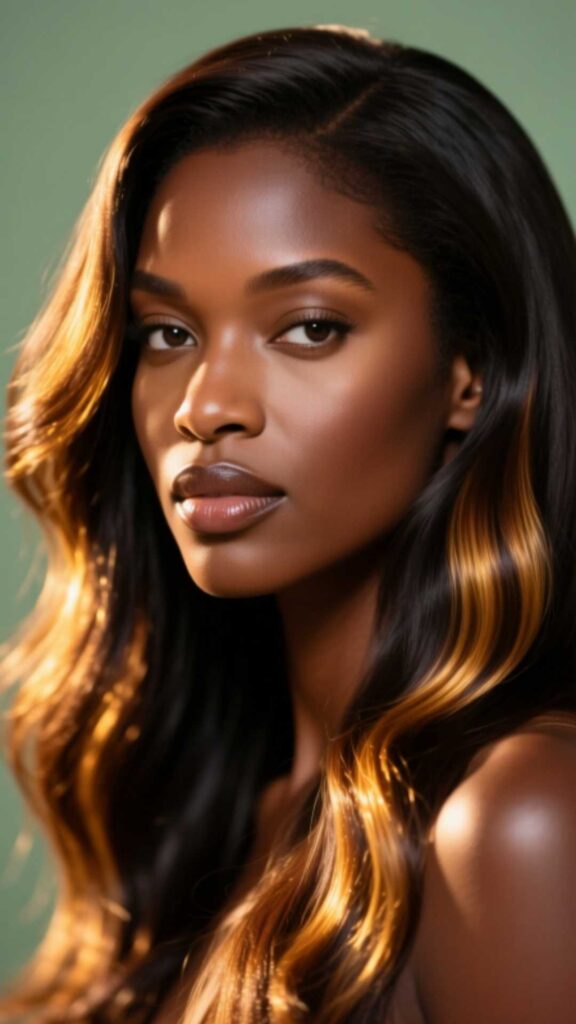 Warm Caramel Highlights