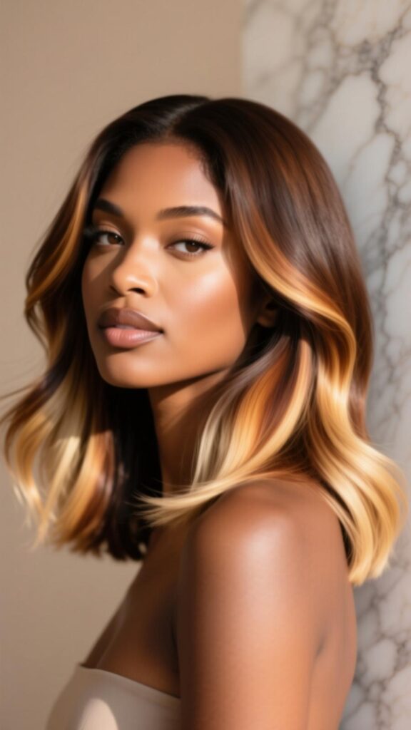 Soft Balayage Brown