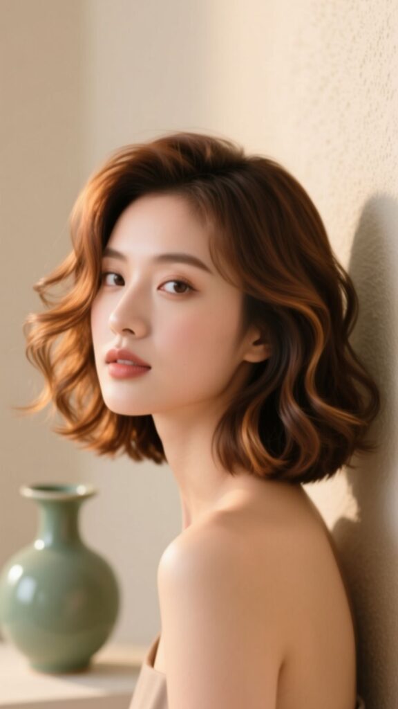 Chic Wavy Bob