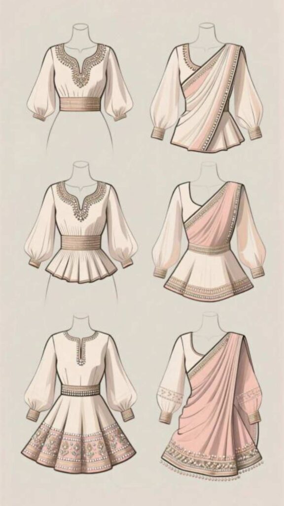 Peplum Blouse Styles