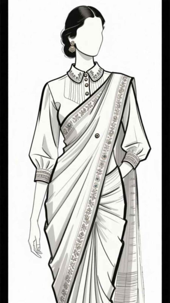 Collared Blouse Designs