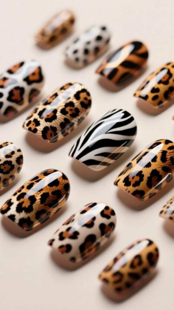 Animal Print Nails