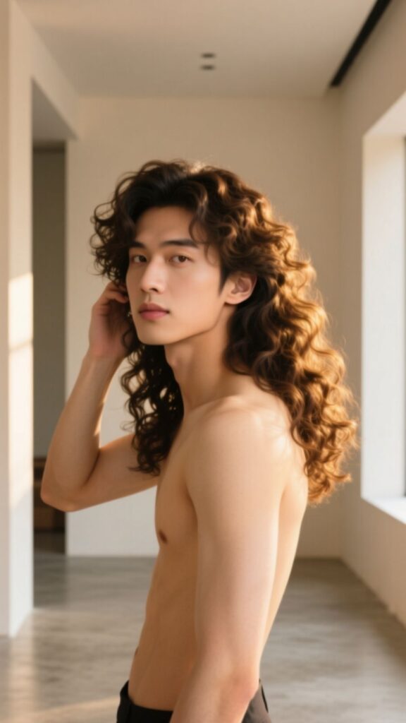 Long Layered Curls