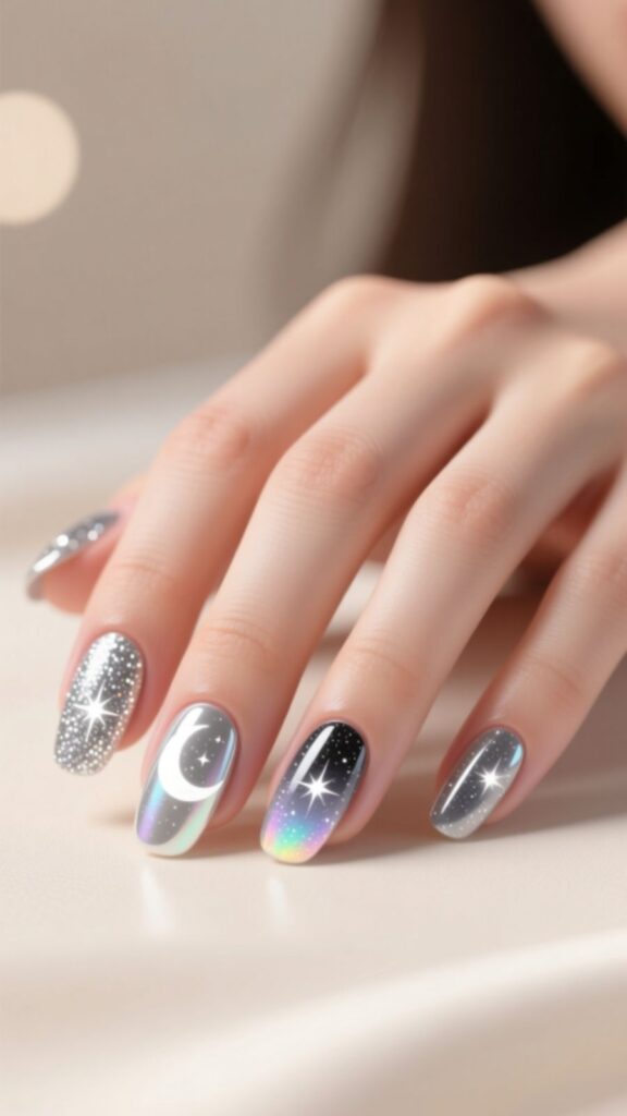 Celestial Silver Sparkle