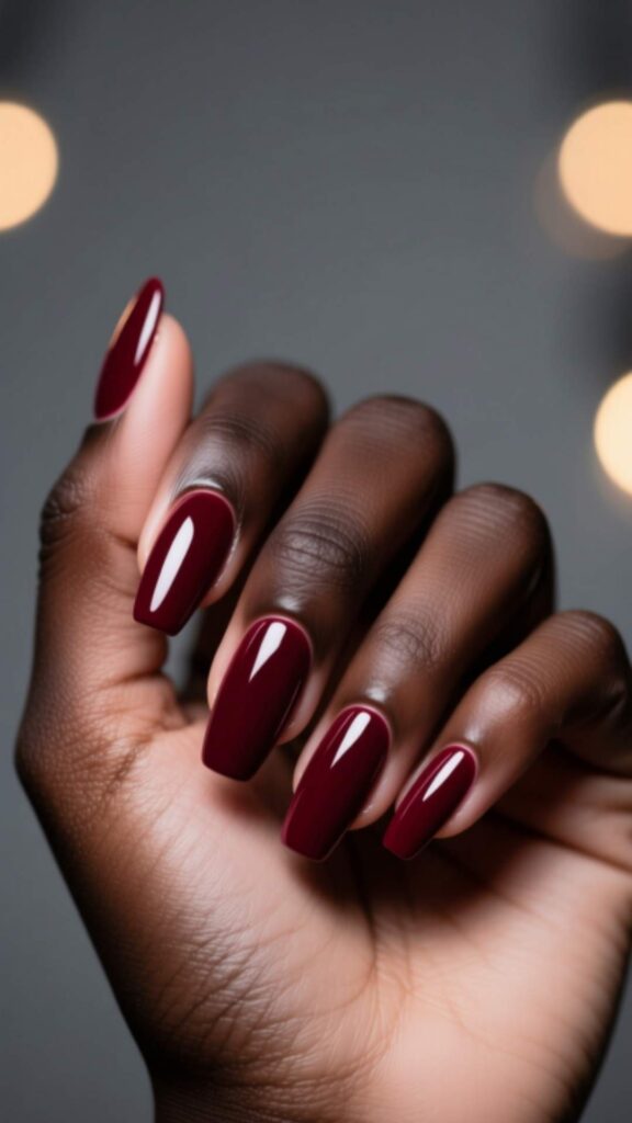 Deep Burgundy