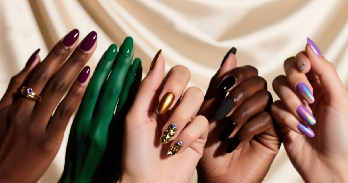 Nail Colors for Dark Skin