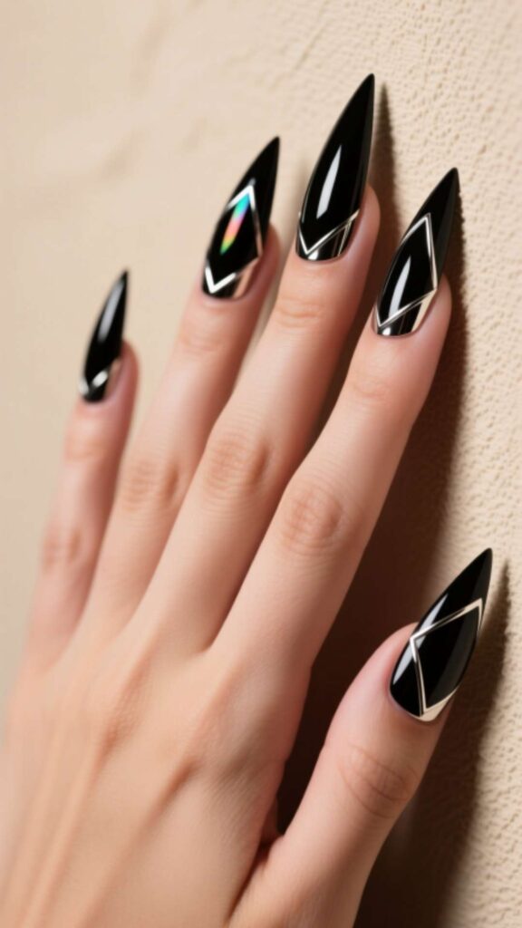Dramatic Stiletto Nails