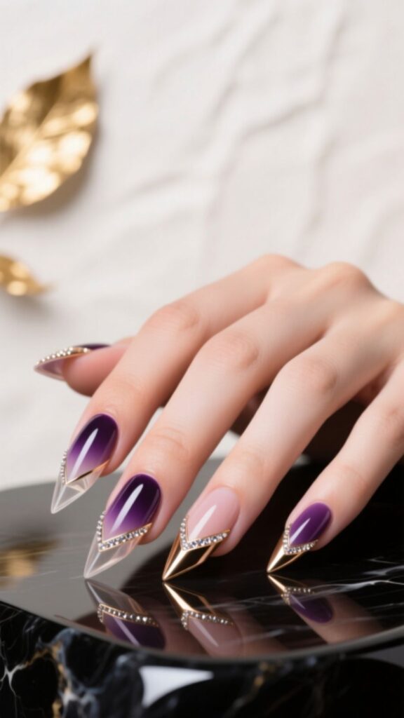Statement Edge Nails