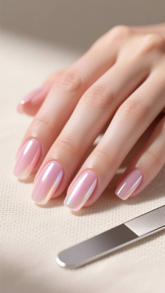 Sheer Pink Polish