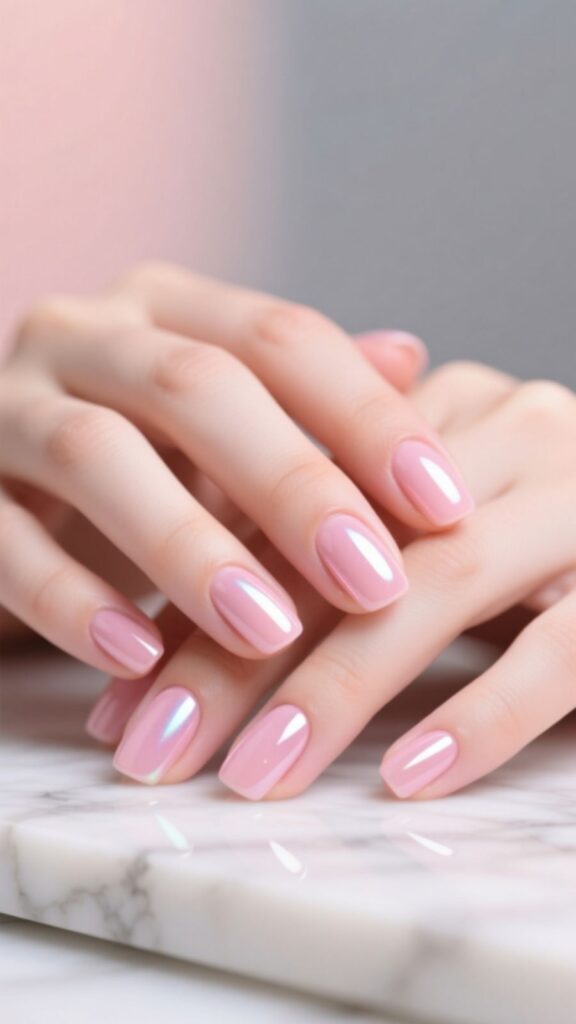 Glossy Baby Pink