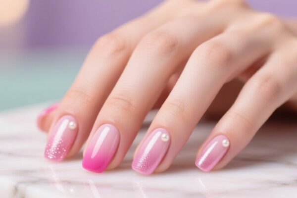 Pink Nails