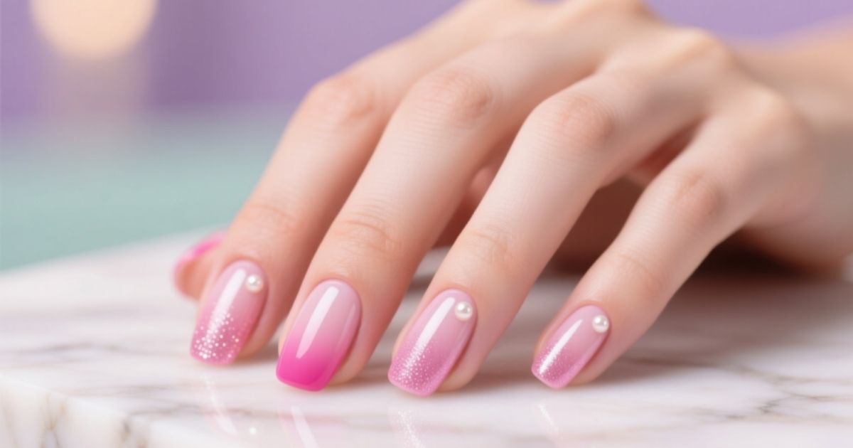 Pink Nails