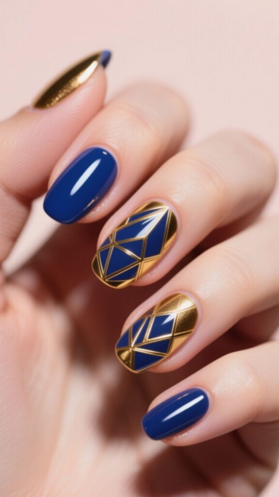 Luxe Geometric Gold