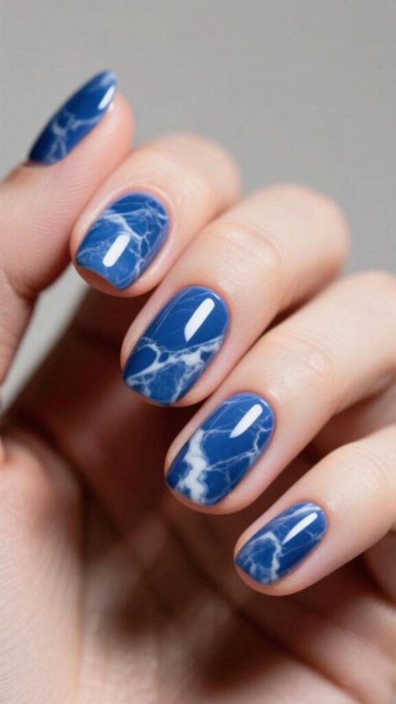 Glossy Marble Finish