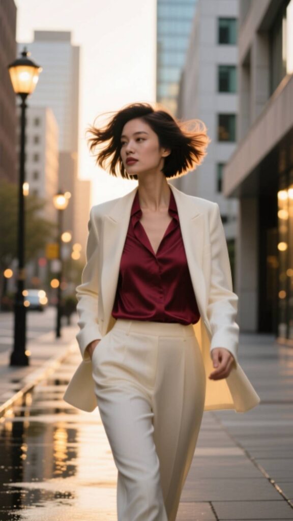 Layered Elegance in Motion