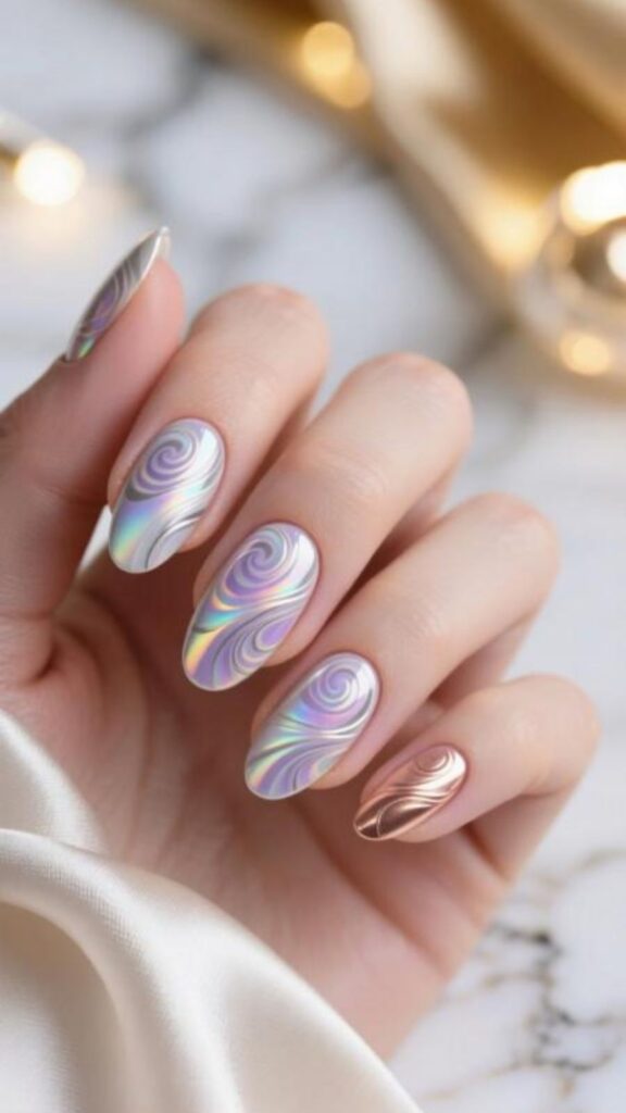 Holographic Swirls