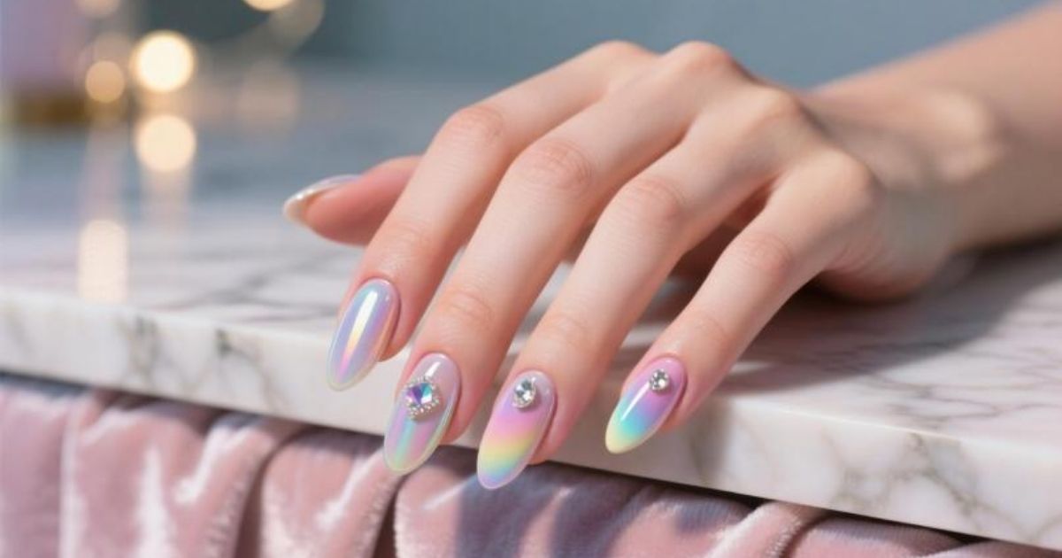 Short Nail Design Y2K