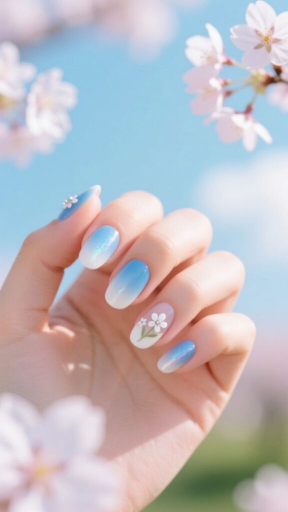 Sky Blue Serenity